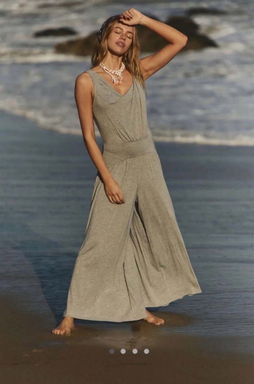 Free People Royale Wide-Leg Jumpsuit